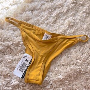 Nwt Dippin Daisy’s honey yellow bikini bottom